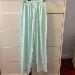 Baby Blue Elastic Waist Band Pants PJs